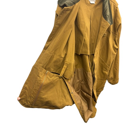 Vintage Master Sportsman Men's Canvas Hunting Field Jacket Corduroy Collar L - Picture 5 of 10